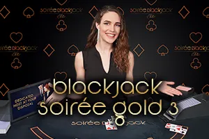 Blackjack Soirée Gold 3 - JPMAXWIN188